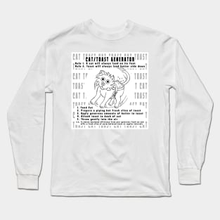 Cat/Toast Generator Long Sleeve T-Shirt